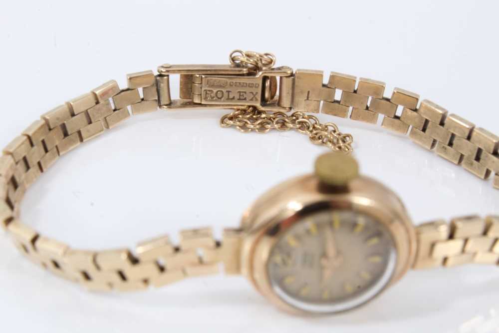 1950s 9ct gold ladies Tudor Royal wristwatch - Image 3 of 9