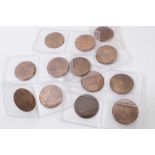 G.B. - Mixed George V Pennies 1916 x 2, 1917 x 8, 1928 x 1 all with much lustre and generally graded