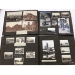 Four 1930's European Cruise photograph and scrap albums