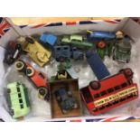 Small collection of Matchbox, Dinky and other models