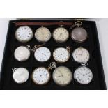 Collection of twelve various pocket watches