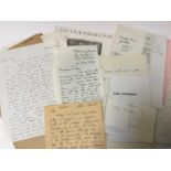 Collection of ephemera relating to St Ives artists