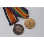 First World War pair comprising War and Victory medals named to L.Z. 3992 H. Lamb. A.B. R.N.V.R.
