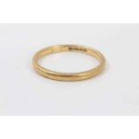 22ct gold wedding ring