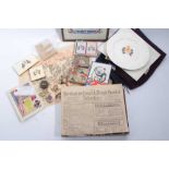 Collection of Second World War 'British Relief Society and Bundles for Britain' items to include com