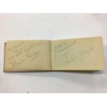 Two of autographs including Syd James, Patricia Hayes, Bernard Cribbins, Bernard Breslaw