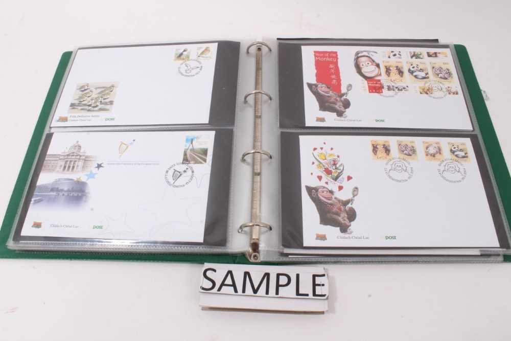 Stamps Ireland selection of modern first day covers in seven volumes - Image 2 of 8