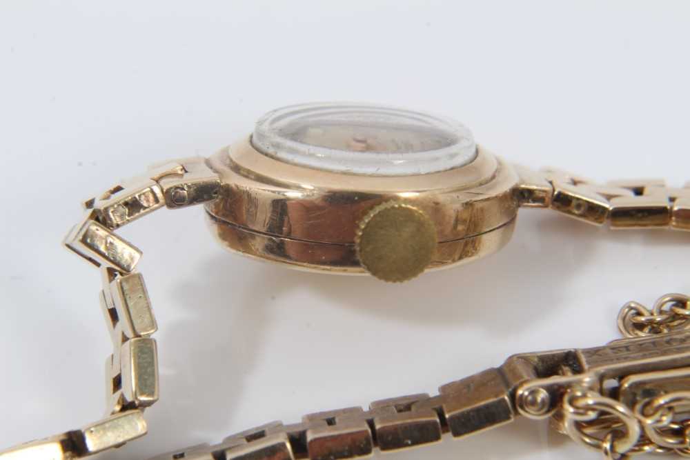 1950s 9ct gold ladies Tudor Royal wristwatch - Image 6 of 9