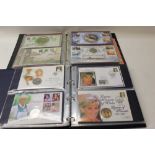 Stamps and Coin Covers - signed by various artists, politicians and other notorieties (qty)