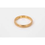 22ct gold wedding ring