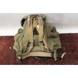 Parachute Regiment canvas backpack