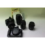 Large quantity of cameras, lenses and photographic equipment