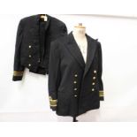1950's Royal Navy Lieutenant Commander's mess dress with Gieves label dated 6.7.59, named to C.W. Ab