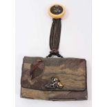 Fine Japanese Meiji period Tobacco purse.