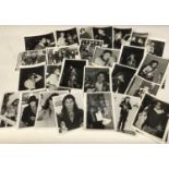 Michael Jackson 1980's Black and White London Features International Ltd Press release photographs (