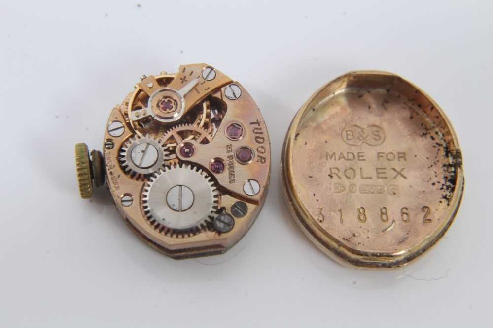 1950s 9ct gold ladies Tudor Royal wristwatch - Image 8 of 9