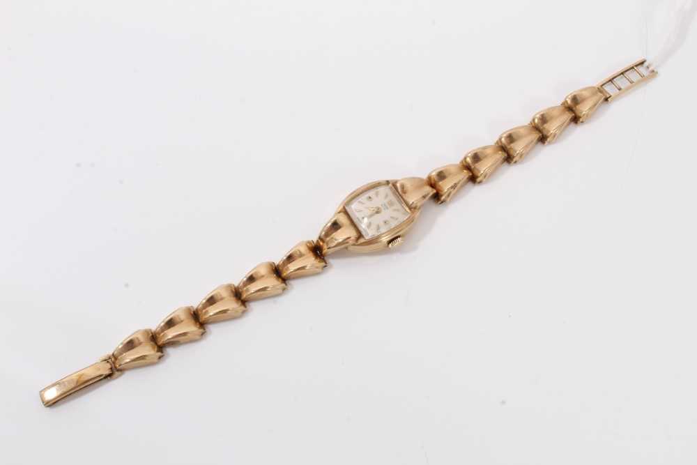 1950s ladies Rolex Tudor Royal 9ct gold wristwatch - Image 2 of 8