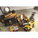 Interesting group of scratch built models of a Robots together with a shop bought Robot with remote