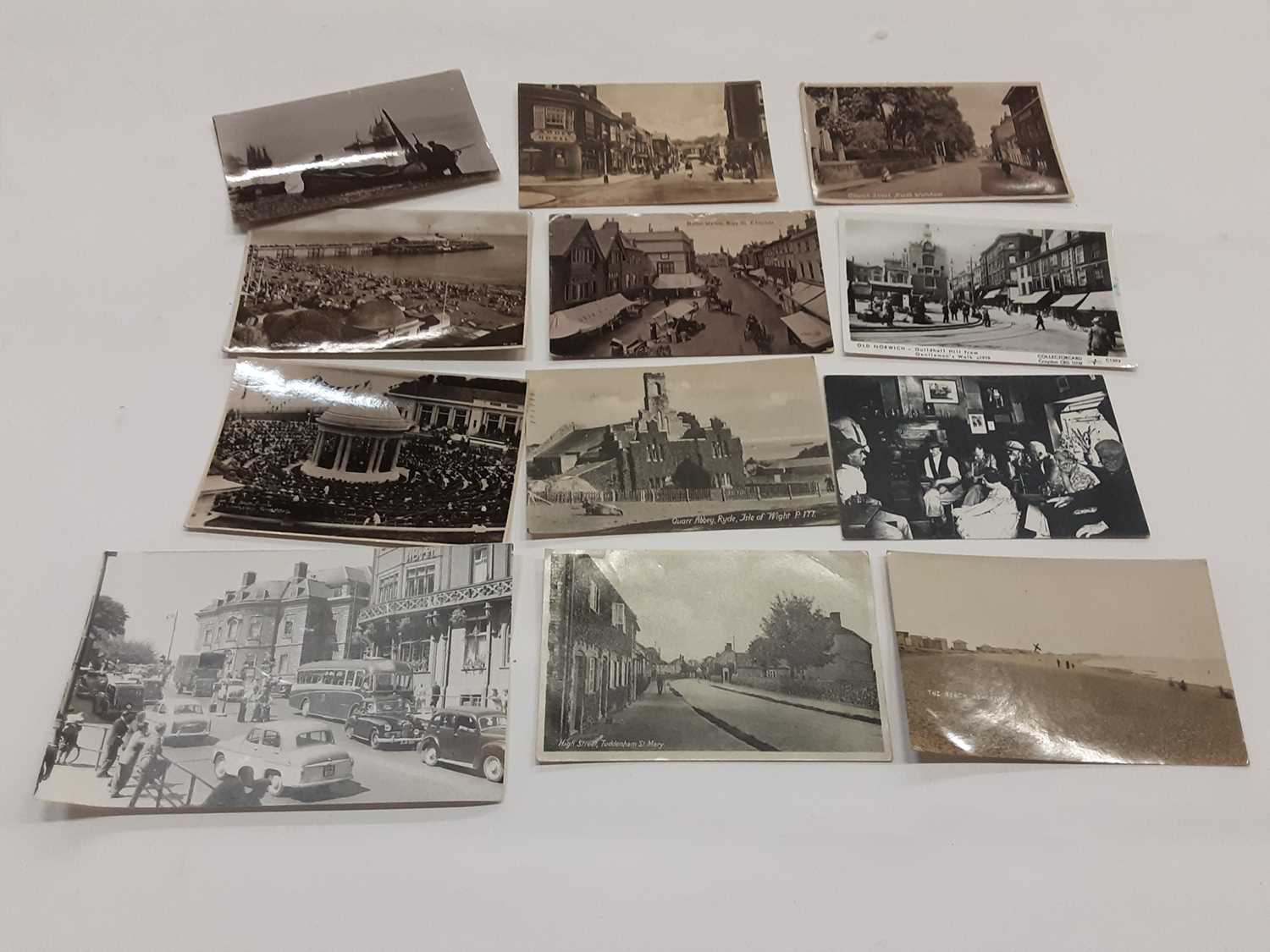 One box of East Anglian postcards approximately 180 - Image 2 of 3