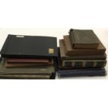 Box of various photo albums including 1920’s Cheltenham Ladies College sports teams, year groups, a