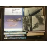 Large collection of books relating to aviation