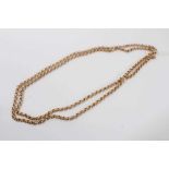 9ct gold belcher link chain