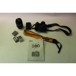 Nikon D80 camera with Tamron 18-270mm f/3.5-6.3 lens