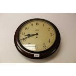 1930's Smiths 8 Day Wall Clock