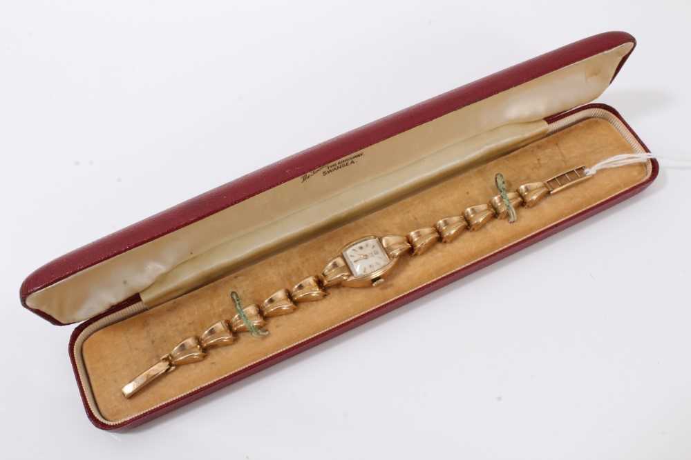 1950s ladies Rolex Tudor Royal 9ct gold wristwatch - Image 8 of 8