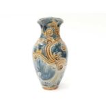 Fine quality Doulton vase with potters mark to base