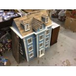Large Dolls House together with a quantity of dolls house furniture