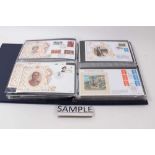 Stamps selection of Benham Silk issues including Royalty, numismatic covers. G.B. commemorative and