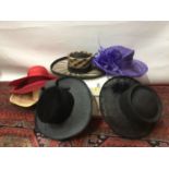 Selection of Occasion hats makers include Mitzi Lorenz, Cappelli Condici, John Boyd plus some wide b