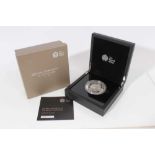 G.B. - The Royal Mint issued 'Queen's Coronation 60th Anniversary' £10 silver proof five-ounce coin