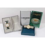 Two Longines ladies wristwatches