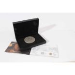 G.B. - The Royal Mint silver medal - Henry VIII 2011 (N.B. weight 5oz) cased with Certificate of Aut