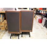 Pair of Acoustic Research speakers and stands