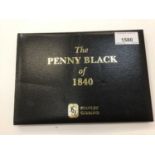 Stamps GB 1840 Penny Black in Presentation Folder