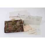 Fine quality Garrard & Co. mille-point ladies evening bag with original receipt from Garrard 30.1.19