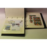 Stamps selection of mostly covers in albums including Concord, USA Flag, Chemistry Elvis Presley (in