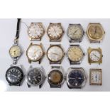 Collection of fourteen vintage wristwatches to include Verity, Ilona Coral and Smiths