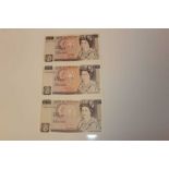 G.B. - Mixed banknotes to include brown multicoloured Ten Pounds, signatures: J.B. Page (circa 1971)