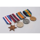 First World War pair comprising War and Victory medals named to 128833 CPL. J. Preston. A.S.C., toge