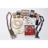 Group antique and later jewellery and bijouterie