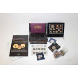 World - Mixed coinage to include G.B. Royal Mint proof sets 1970, 2010, silver Crown George V 1935 G