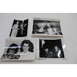 Michael Jackson Twelve 1980's Black and White Press Release photographs. Michael Jackson with vario