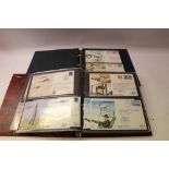 World mixed RAF related stamp covers in presentation albums (qty)