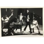 Michael Jackson and The Jacksons Thirty 1980's Black and White Photographs including Press Release,