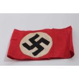 Second World War Nazi Party members Arm Band