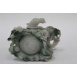 Chinese carved soapstone vessel